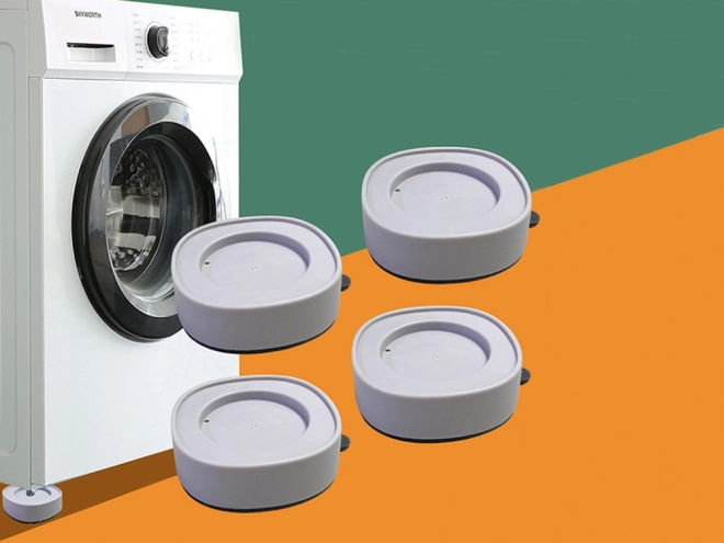 Antivibratie onderzetters voor wasmachines en vaatwassers