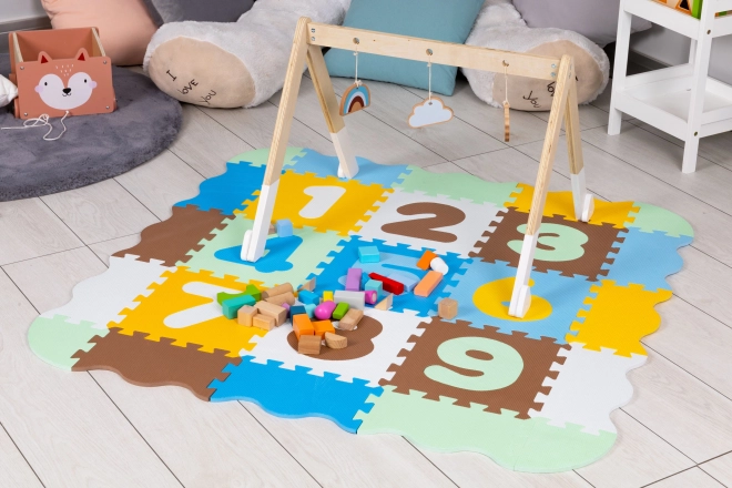 Educatieve schuimmat puzzelbox, speelmat voor kinderen