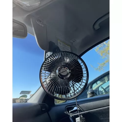 Draaiende autoventilator met clip Xtrobb