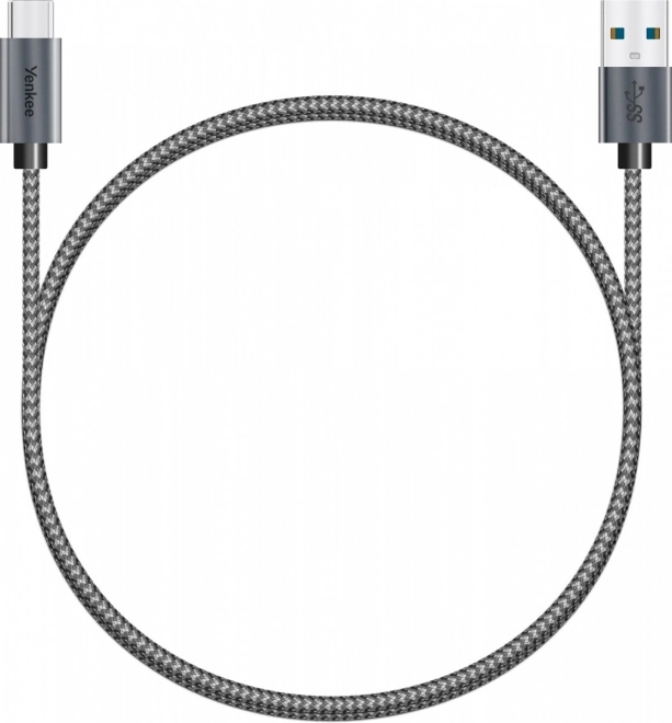 USB A naar USB C kabel met een overdrachtssnelheid van 5 Gb/s en 3A opladen