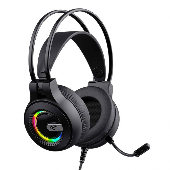 Gaming hoofdtelefoon Havit H2040d zwart