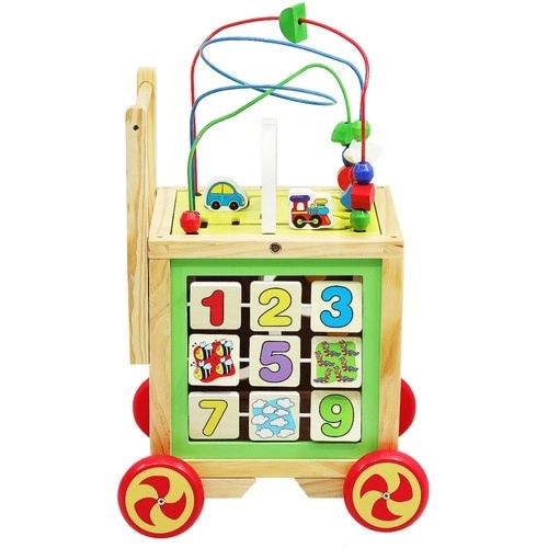 Houten kinderwagen - 6 in 1