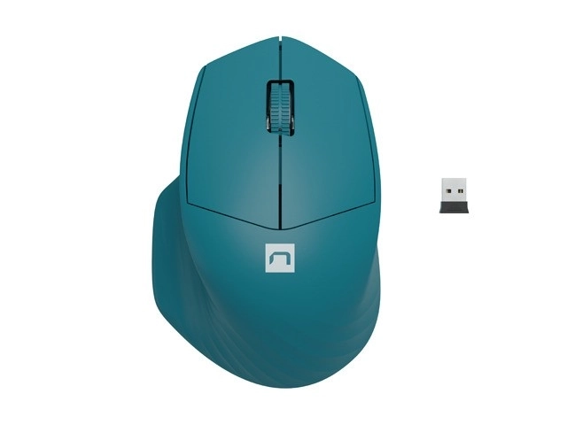 Draadloze muis Siskin 2 1600 DPI Bluetooth 5.0 + 2,4GHz – Blauw