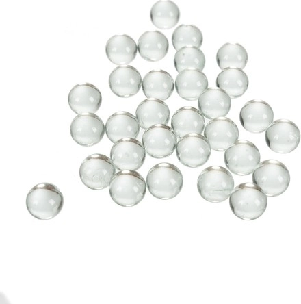 30 knikkers in de verpakking