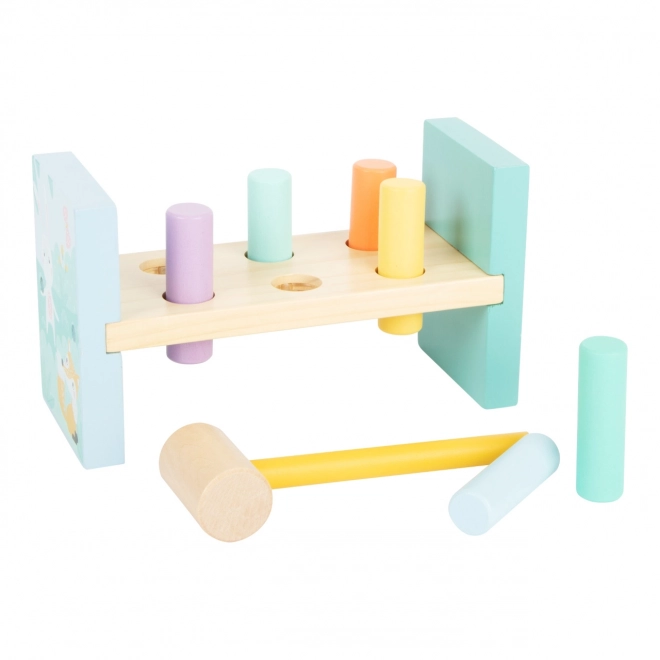 Hamerbank in pastelkleuren van Small Foot
