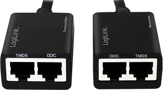 Eenvoudige aansluiting via Cat.5/6