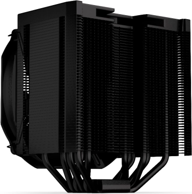 Zes heatpipes en dicht lamellenpakket voor maximale koeling