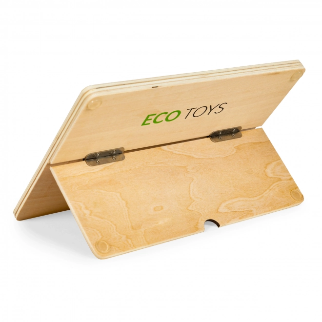 Houten leertablet, magnetisch bord ECOTOYS