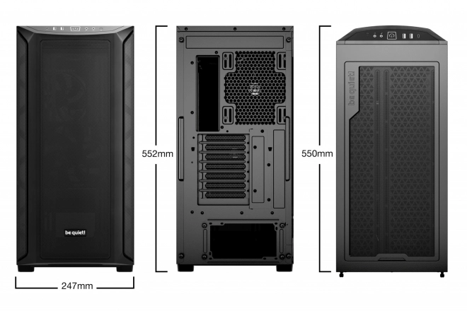 PC-behuizing Shadow Base 800 van Be Quiet!