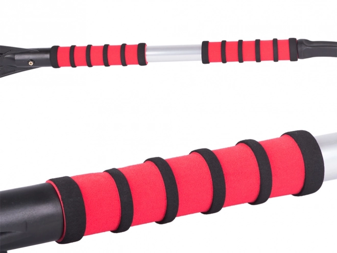 Telescopische krabber met borstel en ergonomisch handvat 2-in-1