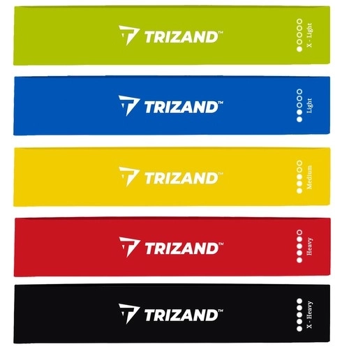Oefenset van rubber - 5 stuks Trizand 21955