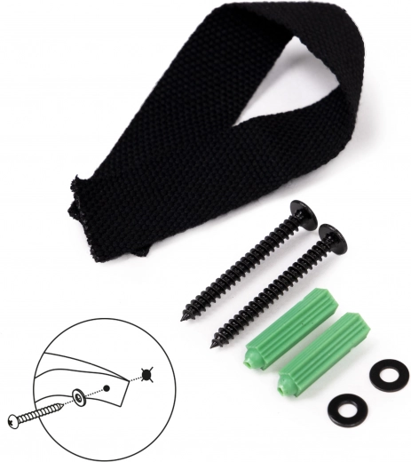 Veilige wandbevestiging