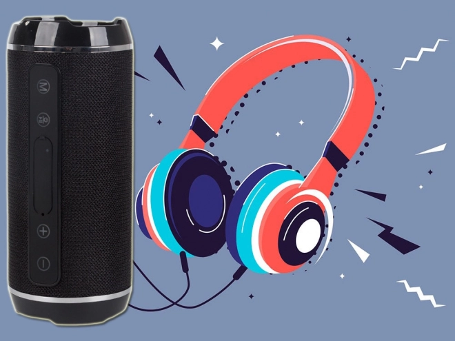 Draagbare Bluetooth Boombox-luidspreker met USB en FM