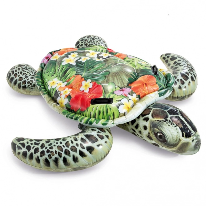 Opblaasbare schildpadmatras met handgrepen - 191 cm