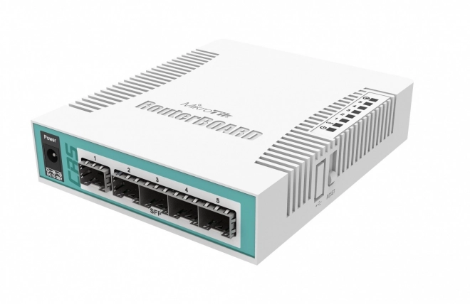 Schakelaar Cloud Router CRS106 met SFP