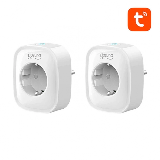 Slimme WiFi-stekker Gosund SP1 (2 stuks), 16A, Tuya