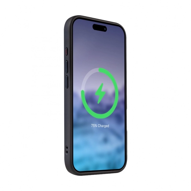Hybride Frost MAG Cover voor iPhone 16 zwart
