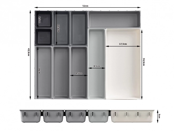 Keukenlade organizer