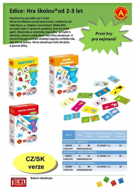 Vind mama - spel school
