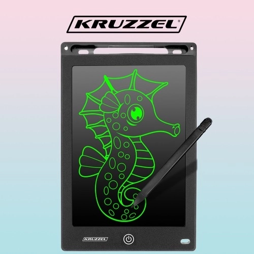 Tekentablet 10" zwart XL KRUZZEL 22455