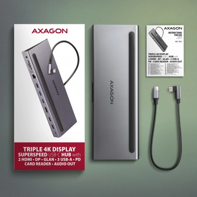 Multi-poorts USB-C hub 11in1 5Gbps