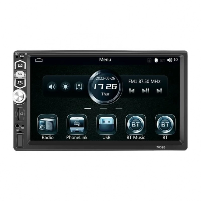 7,0" Automonitor Podofo Carplay en Android Auto