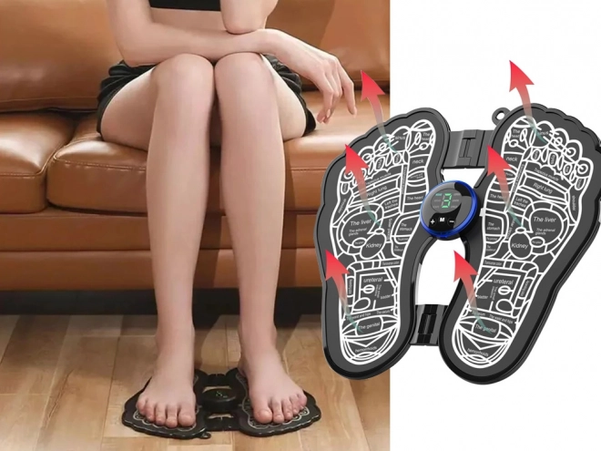 EMS Massagemat voor Voeten voor Stimulatie van de Bloedcirculatie