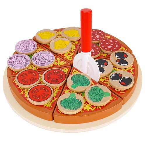Houten pizza - set 22471