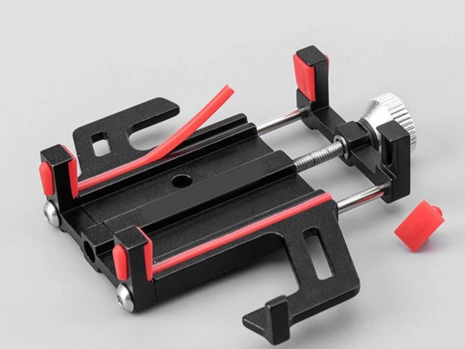 Robuuste aluminium telefoonhouder voor fiets