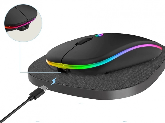 Slanke bluetooth muis 2,4 GHz voor pc en laptops