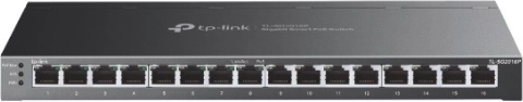 TP-Link JetStream TL-SG2016P slimme gigabit-switch 16 poorten (8x PoE+)