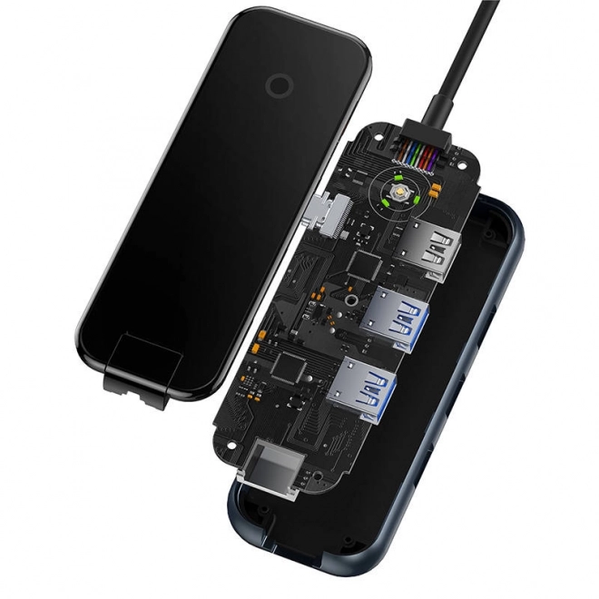 Baseus AcmeJoy 5v1 USB-C Hub met 2x USB 3.0, USB 2.0, USB-C PD en RJ45