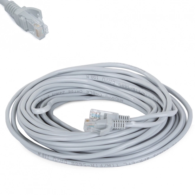 Netwerkkabel LAN cat5e rj45 twisted pair ethernet 15m