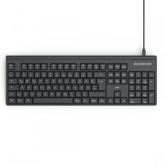 bedrade toetsenbord Hama CK-100 zwart