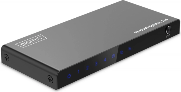 hdmi-splitter 1×4 4k/60 hz s hdr en edid – digitus