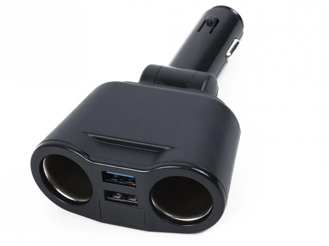 Aanstekerstopcontact met verdeler en USB-oplader