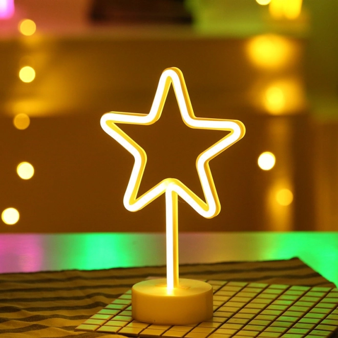 Decoratieve neon ster LED