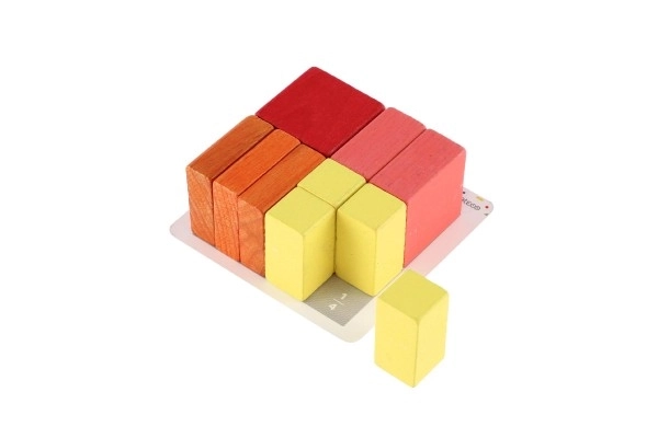 2-in-1 Houten Bouwset en Puzzel voor Kinderen