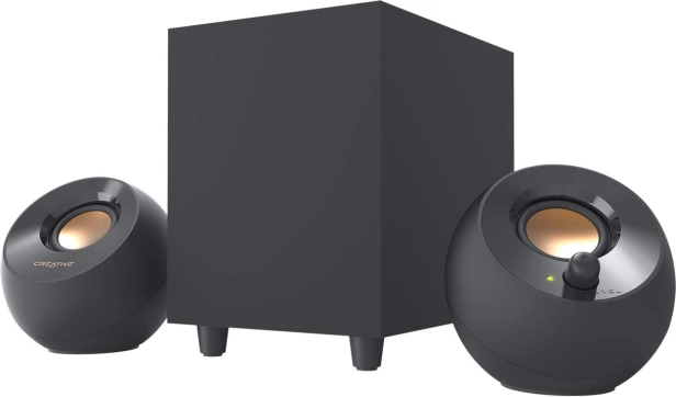 Luidsprekers Creative Pebble Plus 2.1 USB zwart