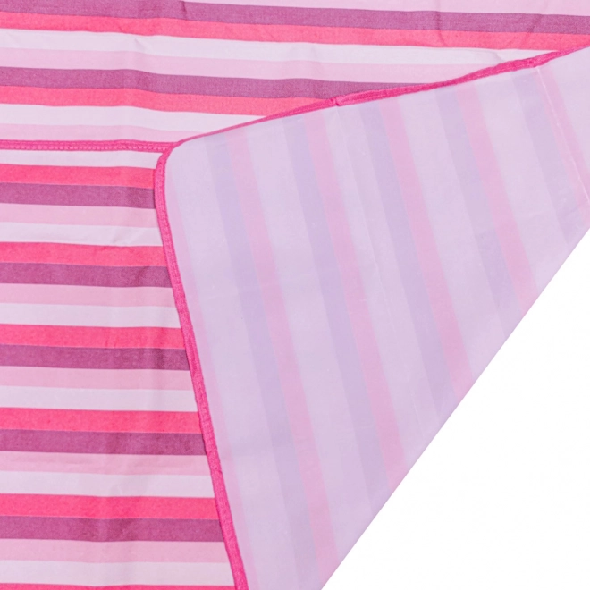 Roze opvouwbare strand- en picknickdeken