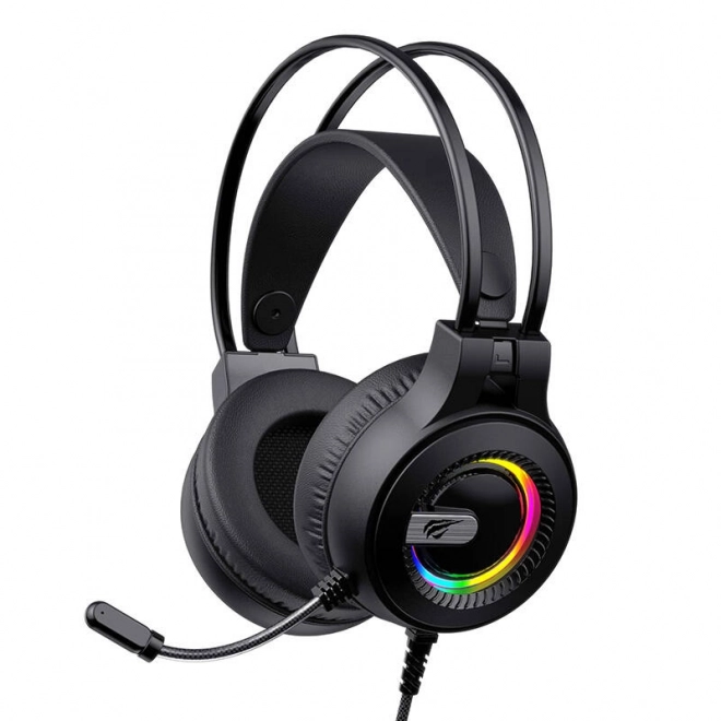 Gaming hoofdtelefoon Havit H2040d zwart