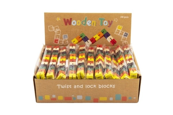 Houten slang puzzel Teddies