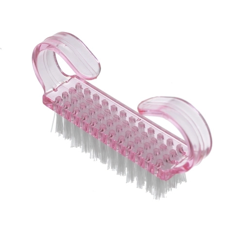 Roze manicuurborstels 100 stks