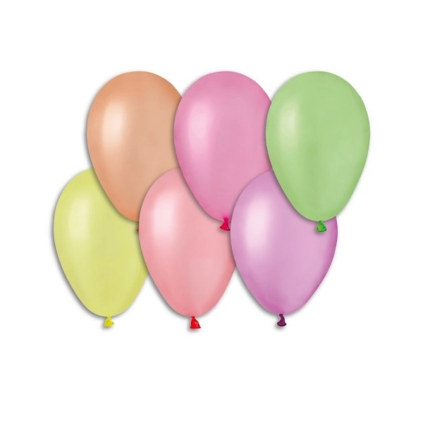 Opblaasbare ballonnen - Neon 100 stuks