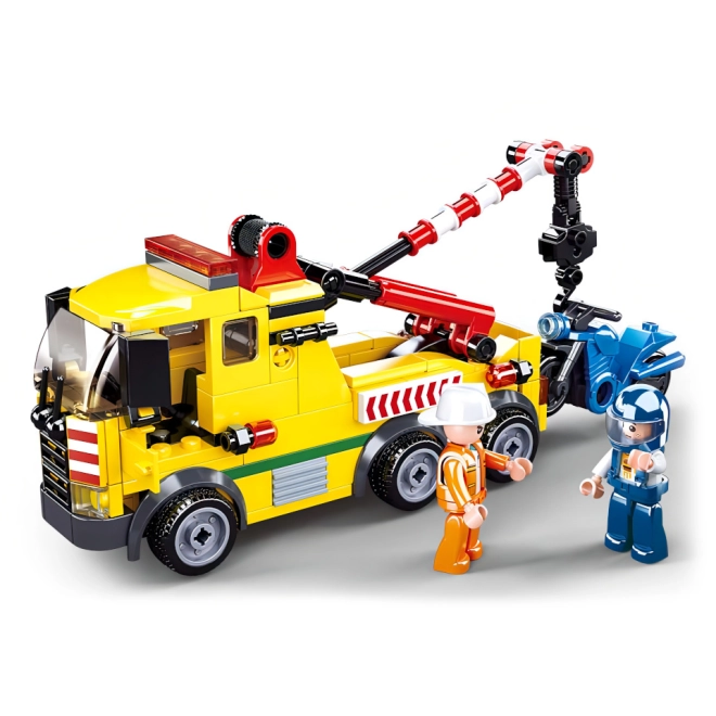 Functionele takelwagen met kraan