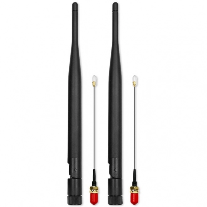 Wi-Fi antenne 2.4/2.5GHz en 5.1/5.8GHz 5dBi omnidirectioneel voor binnengebruik