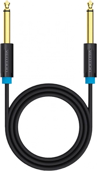 Audiokabel Vention 6,35 mm TS 5 m zwart