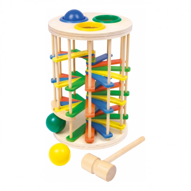 Small Foot Stamp-toren met grote ballen