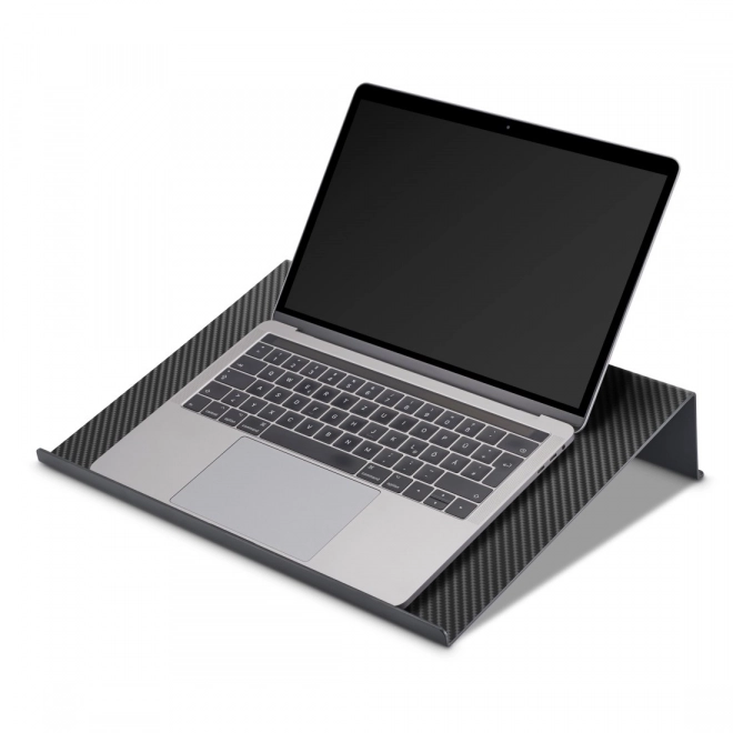 Stijlvolle carbonlook en stabiliteit voor grote laptops