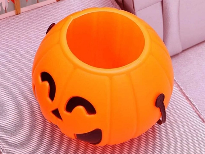 Pompoen emmer voor Halloween snoepjes